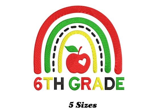 6th Grade Rainbow Embroidery Design Review
