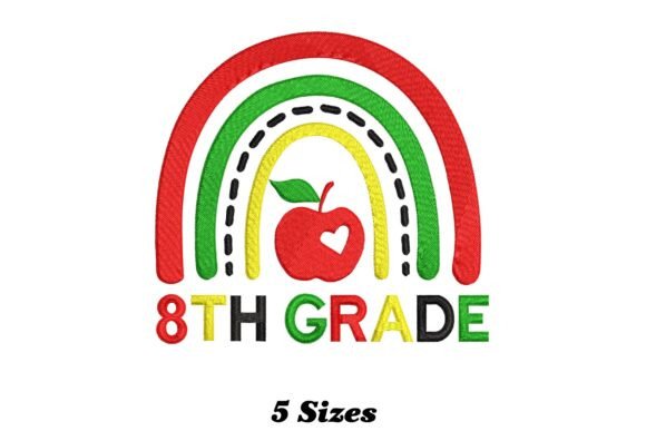8th Grade Rainbow Embroidery Design Review