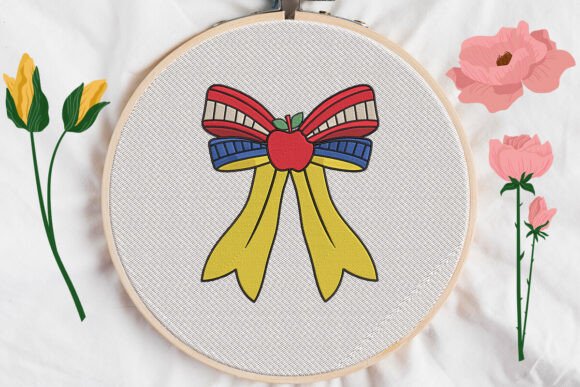 Bow Teacher Applique Review