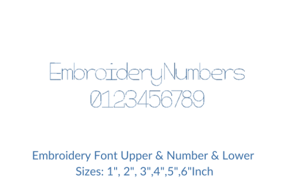 Cherry Font Numbers Embroidery Design Review