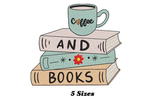 Coffee and Books Embroidery Review