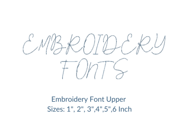 Dealoras Font Uppercase Embroidery Review