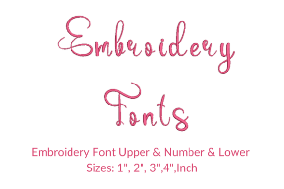 Emanuela Font Embroidery Design Review