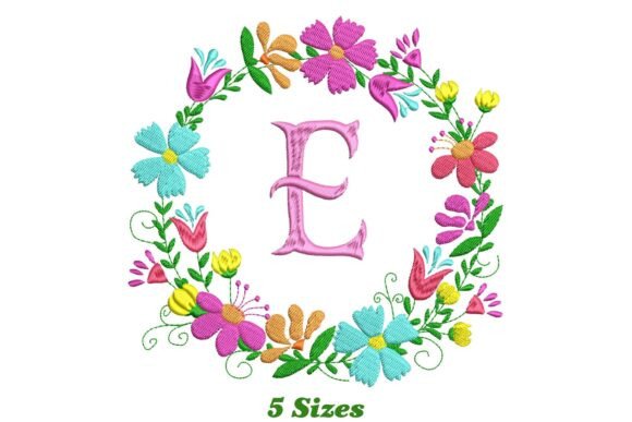 Flower Alphabet Letter E Review for Boutique Sweatshirts