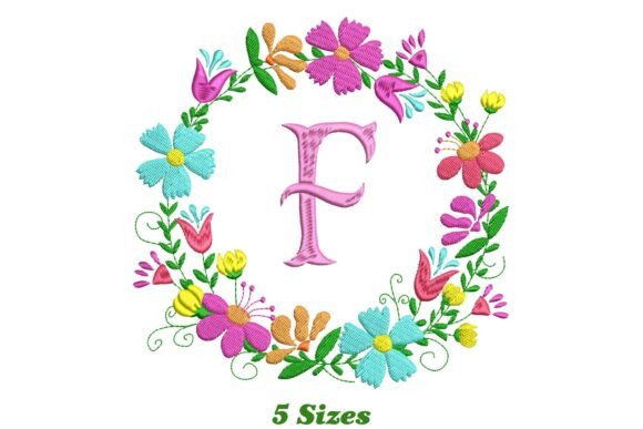 Flower Alphabet Letter F Review