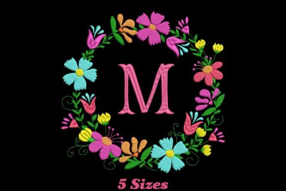Flower Alphabet Letter M Review