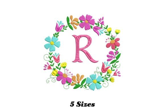Flower Alphabet Letter R Review for Handmade Gifts