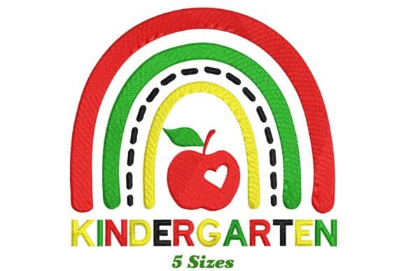 Kindergarten Rainbow Embroidery Review
