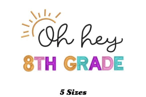 Reviewing 8th Grade Teacher for Meaningful Embroidery Gifts