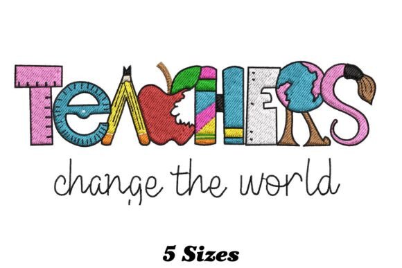 Teachers Change the World Embroidery Review